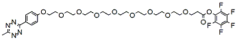 Methyltetrazine-PEG8-PFP ester