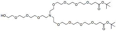 N-(Hydroxy-PEG3)-N-bis(PEG4-t-butyl ester)