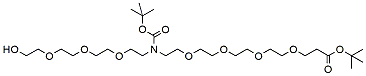 N-(Hydroxy-PEG3)-N-Boc-PEG4-t-butyl ester