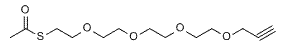 S-acetyl-PEG4-alkyne