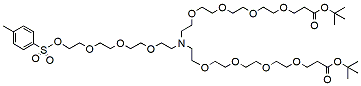 N-(Tos-PEG4)-N-bis(PEG4-t-butyl ester)