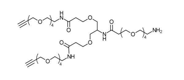 Amino-PEG4-bis-PEG3-alkyne