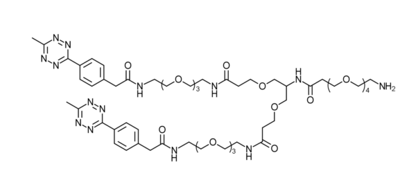Amino-PEG4-bis-PEG3-methyltetrazine