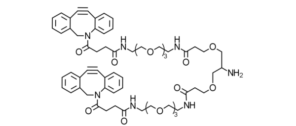 Amino-bis-PEG3-DBCO