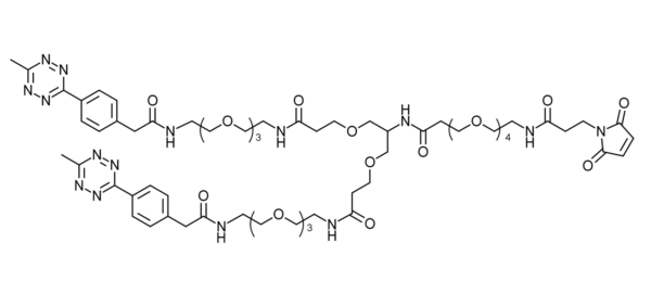 Mal-PEG4-bis-PEG3-methyltetrazine