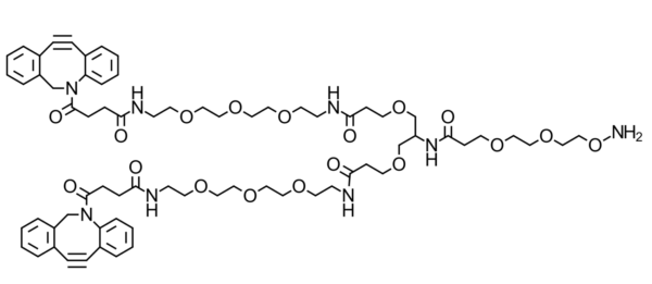 Aminooxy-PEG2-bis-PEG3-DBCO