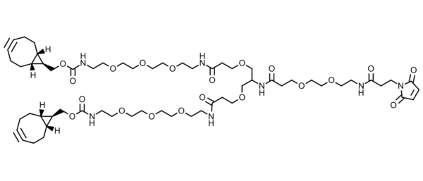 Mal-PEG2-bis-PEG3-BCN