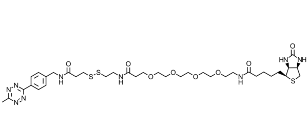 Methyltetrazine-SS-PEG4-Biotin