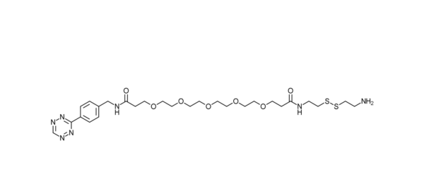 Tetrazine-PEG4-SS-amine