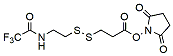 Trifluoroacetamidoethyl-SS-propionic NHS ester