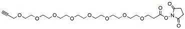 Propargyl-PEG8-NHS ester