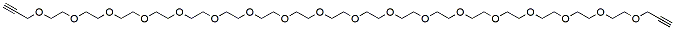 Bis-propargyl-PEG18