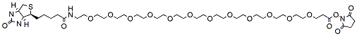 Biotin-PEG12-NHS ester