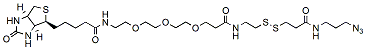 Biotin-PEG3-SS-azide