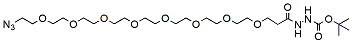 Azido-PEG8-t-Boc-hydrazide
