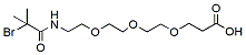 2-Bromo-2,2-dimethyl-acetamido-PEG3-acid