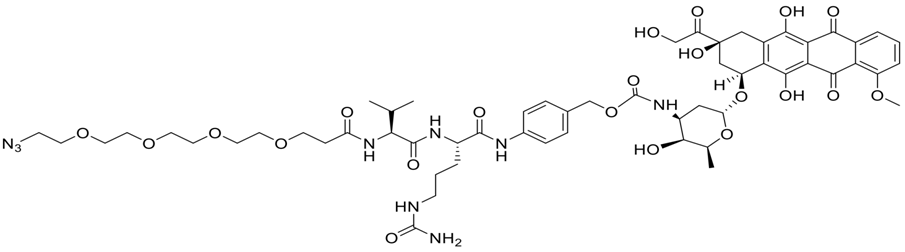 N3-PEG4-vc-PAB-Doxorubicin