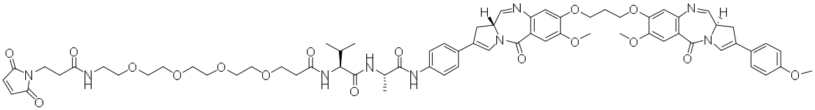 MA-PEG4-VA-PBD