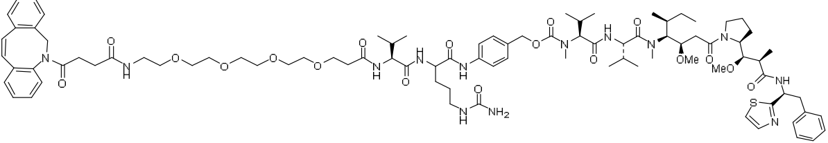 DBCO-PEG4-vc-PAB-MMAD