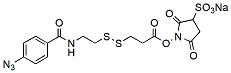 Azido-Phenyl-Amido-SS-Sulfo-NHS Ester