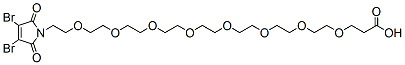 3,4-Dibromo-Mal-PEG8-Acid
