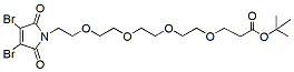 3,4-Dibromo-Mal-PEG4-t-butyl Ester