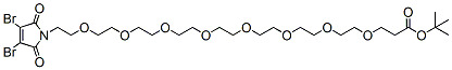 3,4-Dibromo-Mal-PEG8-t-butyl Ester