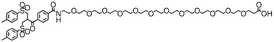 Bis-Sulfone-PEG12-Acid
