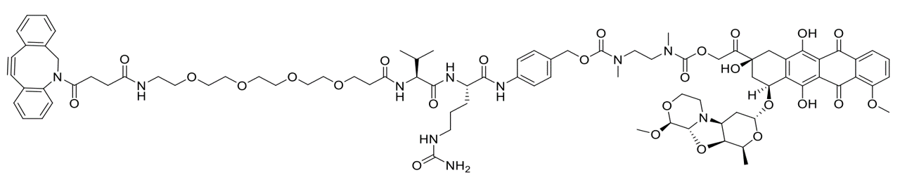 DBCO-PEG4-vc-PAB-DMEA-PNU159682