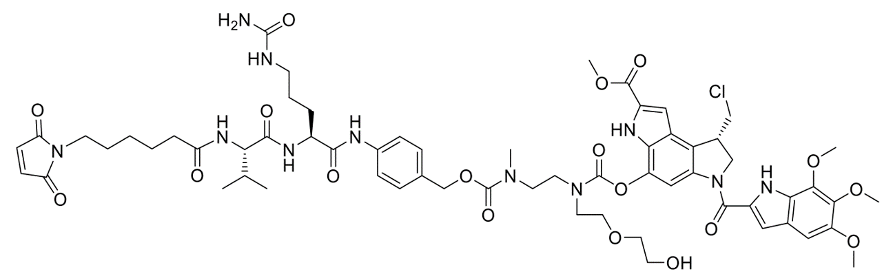 MC-VC-PAB-DMEA (PEG2)-Duocarmycin SA