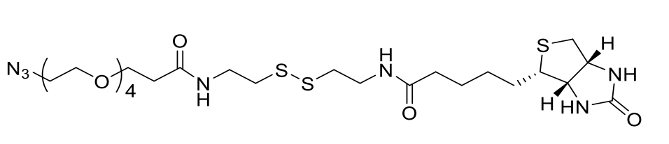 Azido-PEG4-SS-Biotin