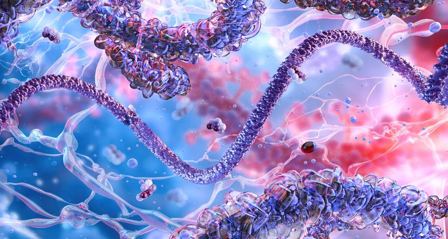 The schematic of glycosylation. (Creative Biolabs Authorized)