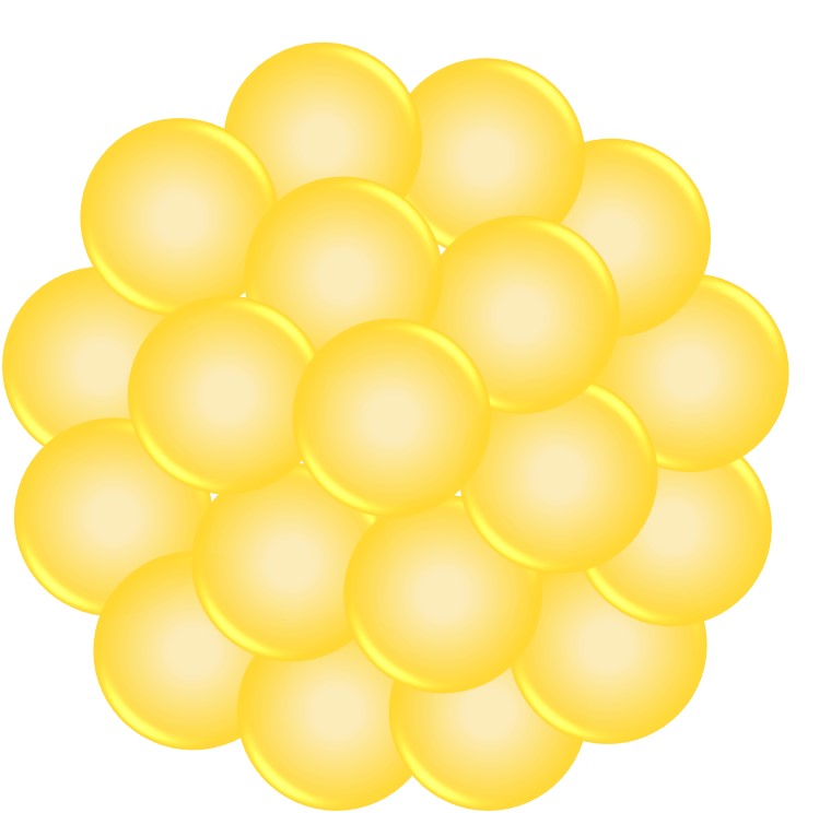 Fig.1 Schematic diagram of AuNPs. (Creative Biolabs Original)