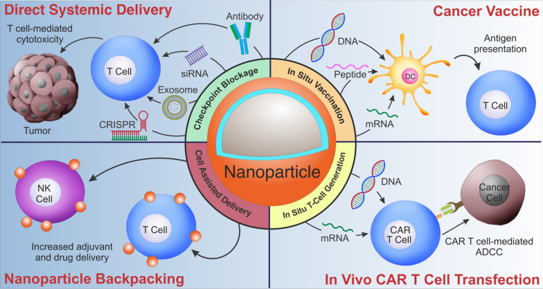 Fig.1 Harnessing nano-immuno-engineering: an integrated platform for next-generation cancer therapeutics. (OA Literature)