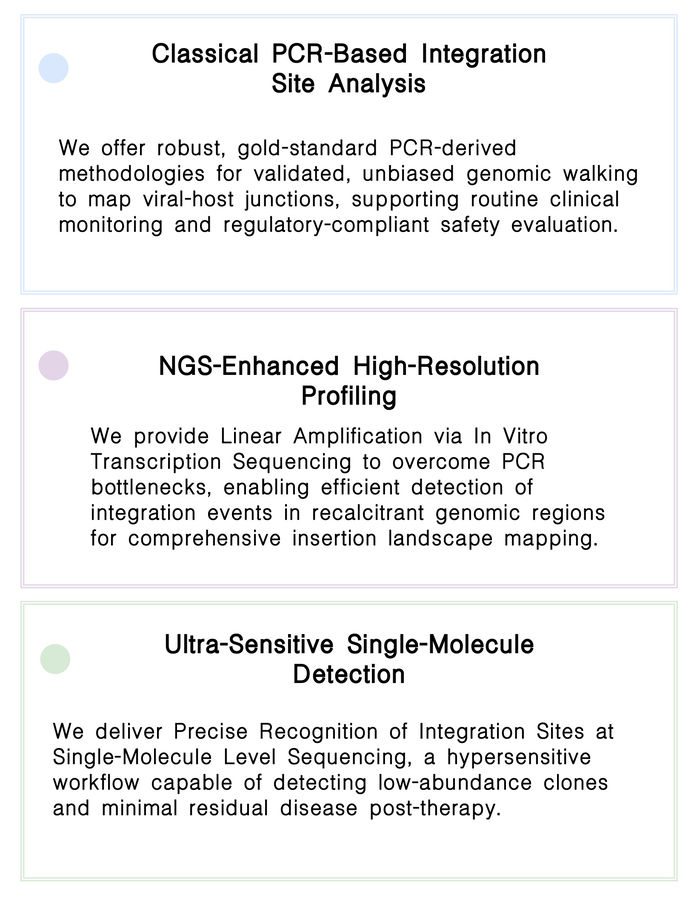 Featured services of RCL regulatory compliance assay (VSV-G / Wild-Type) at Creative Biolabs. (Creative Biolabs Original)