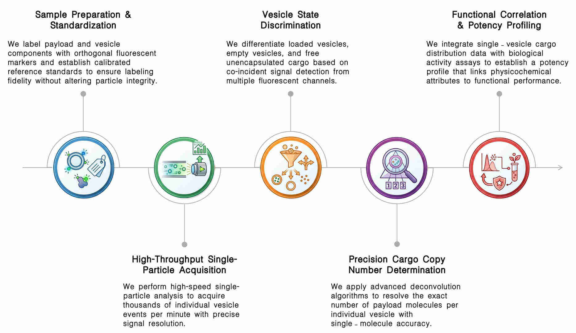 Workflow of precision CAR-protein enrichment & exosomal sorting technology at Creative Biolabs. (Creative Biolabs Original)