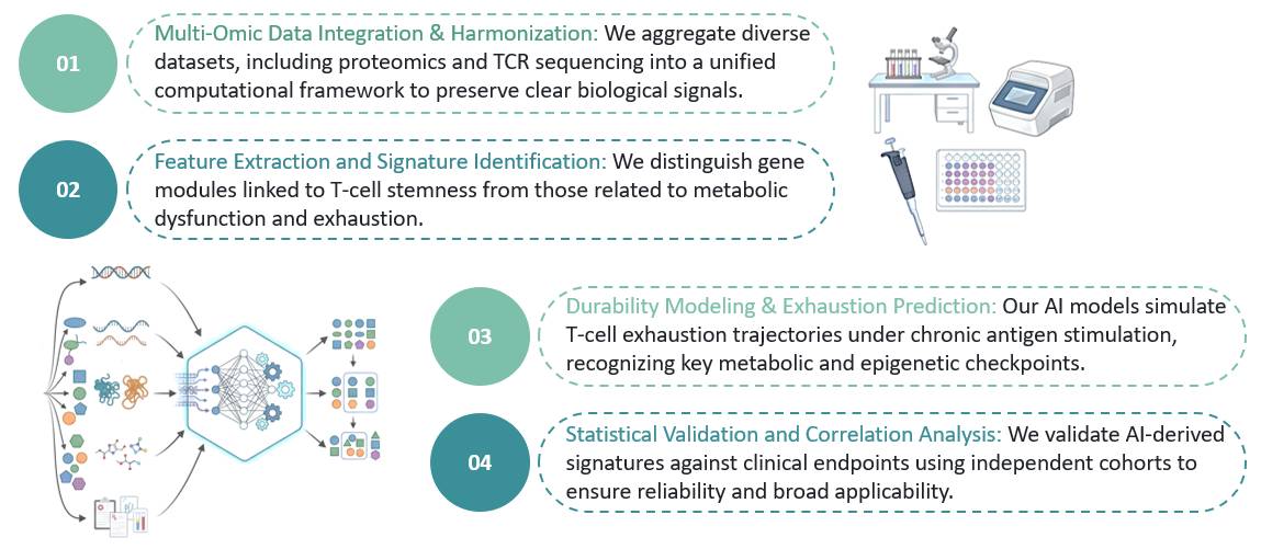 Workflow of AI-Integrated Preclinical & Translational for CAR/TCR Development. (Creative Biolabs Original)