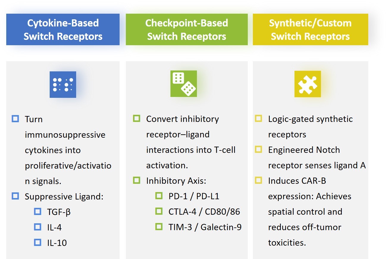 Technology Components of Switch Receptor. (Creative Biolabs Original)