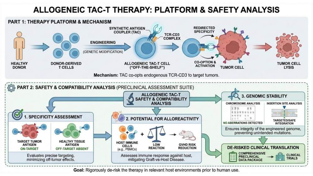 Fig.1 Allogeneic TAC-T risk assessment and compatibility testing. (Creative Biolabs Original)