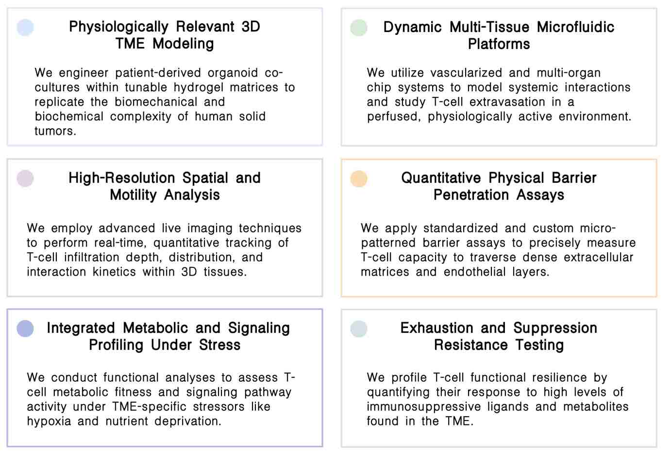 Featured services of TME penetration & functional analysis service at Creative Biolabs. (Creative Biolabs Original)