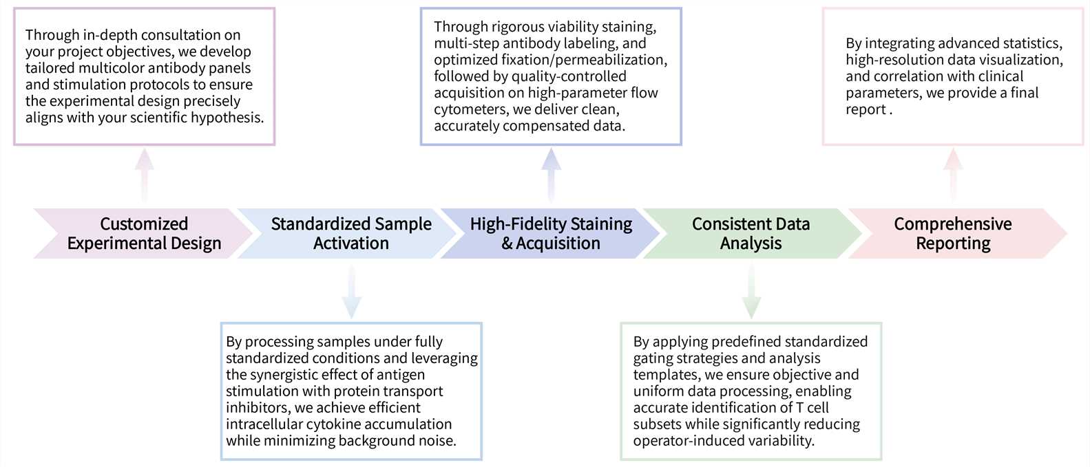 Workflow of ICS analysis service. (Creative Biolabs Original)