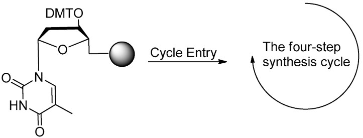 Solid-phase synthesis of 3′-inverted dT modified aptamers. (OA Literature)