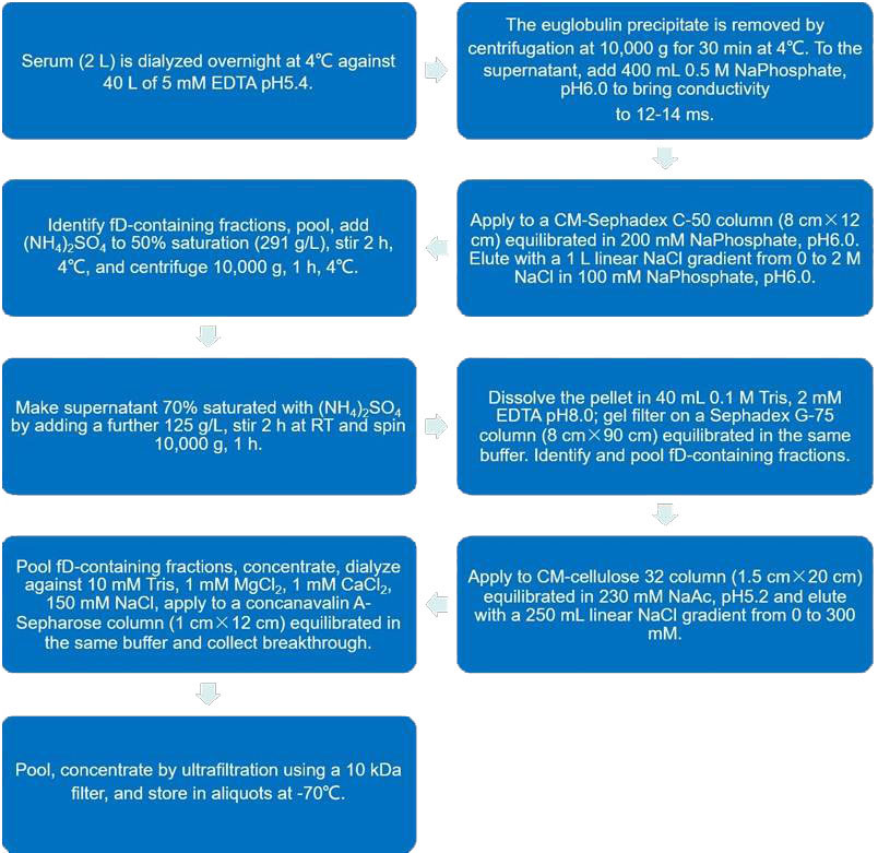 Flow chart of CFD purification protocol.