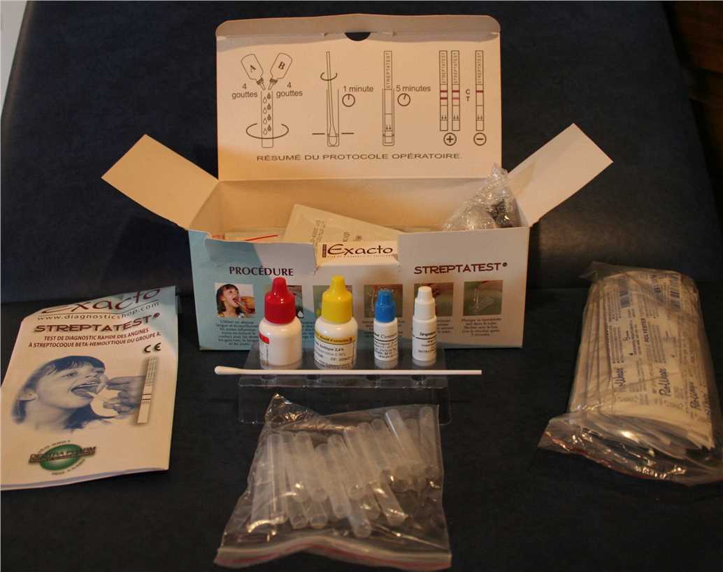 Fig.1 Care testing. (From Wikipedia: By myself - Own work, https://commons.wikimedia.org/wiki/File:Streptatest_01.jpg)