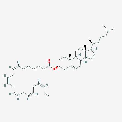 2D Structure of cholesteryl esters.