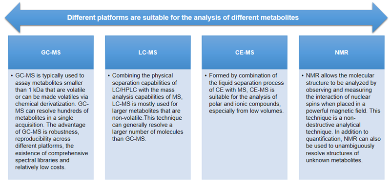 Metabolites detection services at Creative Biolabs. (Creative Biolabs Original)