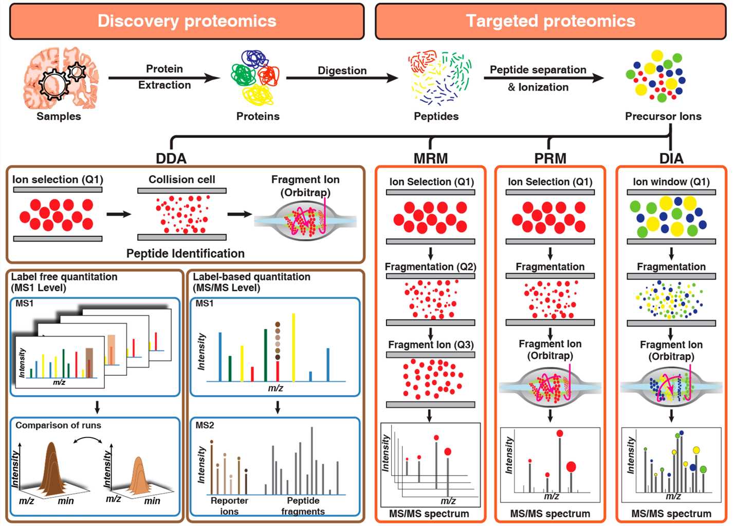 Proteomics technologies employed for understanding ad pathogenesis and for biomarker discovery.