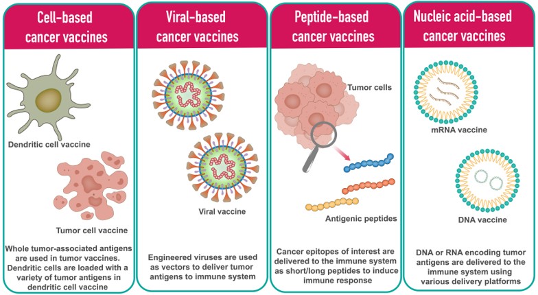 Cancer vaccine platforms. (OA Literature)