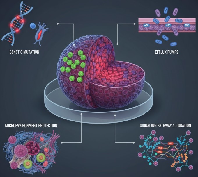 A picture of tumor cells 7. (Creative Biolabs AI)