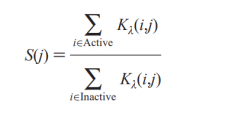 Binary Kernel Discrimination